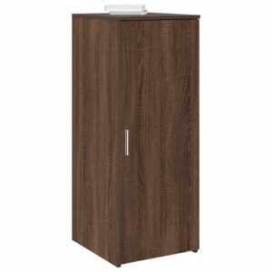 vidaXL skab 40x45x103,5 cm konstrueret træ røget egetræsfarve