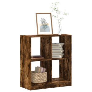 vidaXL skab 68,5x32x75 cm konstrueret træ røget egetræ