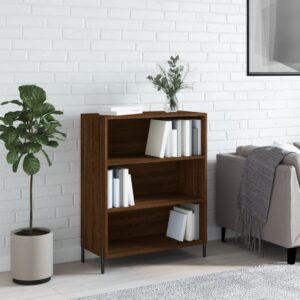 vidaXL skab 69,5x32,5x90 cm konstrueret træ brun sonoma-eg