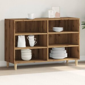 vidaXL skænk 103,5x35x70 cm konstrueret træ kunsteg