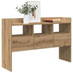 vidaXL skænk 105x30x70 cm konstrueret træ egetræsfarve - Kategori: Egetræshylder til hjemmet 4 vidaXL skænk 105x30x70 cm konstrueret træ egetræsfarve