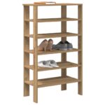 vidaXL skoreol 61x32x105 cm konstrueret træ kunsteg