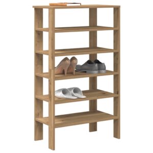 vidaXL skoreol 61x32x105 cm konstrueret træ kunsteg