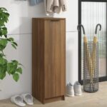 vidaXL skoskab 30x35x100 cm konstrueret træ brun egetræsfarve - Kategori: Egetræshylder til hjemmet 4 vidaXL skoskab 30x35x100 cm konstrueret træ brun egetræsfarve