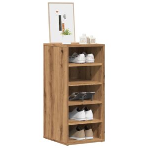 vidaXL skoskab 32x35x70 cm konstrueret træ kunsteg