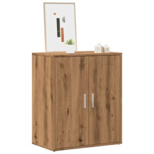 vidaXL skoskab 60x35x70 cm konstrueret træ kunsteg
