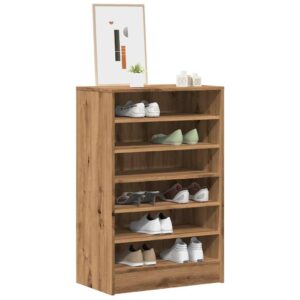 vidaXL skoskab 60x35x92 cm konstrueret træ kunsteg