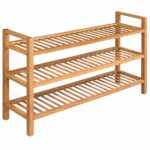vidaXL skostativ med 3 hylder 100x27x60 cm massivt egetræ - Kategori: Egetræshylder til hjemmet 4 vidaXL skostativ med 3 hylder 100x27x60 cm massivt egetræ