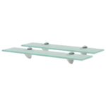 vidaXL svævehylde 2 stk. 50 x 20 cm 8 mm glas - Kategori: Stilfulde svævehylder 4 vidaXL svævehylde 2 stk. 50 x 20 cm 8 mm glas