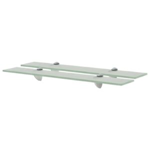 vidaXL svævehylde 2 stk. 60 x 10 cm 8 mm glas