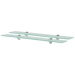 vidaXL svævehylde 2 stk. 70 x 10 cm 8 mm glas - Kategori: Stilfulde svævehylder 4 vidaXL svævehylde 2 stk. 70 x 10 cm 8 mm glas