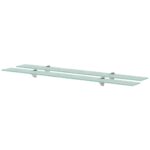 vidaXL svævehylder 2 stk. 100 x 10 cm 8 mm glas - Kategori: Stilfulde svævehylder 4 vidaXL svævehylder 2 stk. 100 x 10 cm 8 mm glas