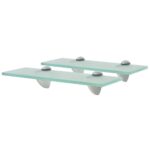 vidaXL svævehylder 2 stk. 30 x 10 cm 8 mm glas - Kategori: Stilfulde svævehylder 4 vidaXL svævehylder 2 stk. 30 x 10 cm 8 mm glas