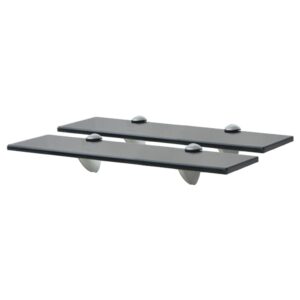 vidaXL svævehylder 2 stk. 40 x 10 cm 8 mm glas