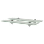 vidaXL svævehylder 2 stk. 50 x 10 cm 8 mm glas - Kategori: Stilfulde svævehylder 4 vidaXL svævehylder 2 stk. 50 x 10 cm 8 mm glas