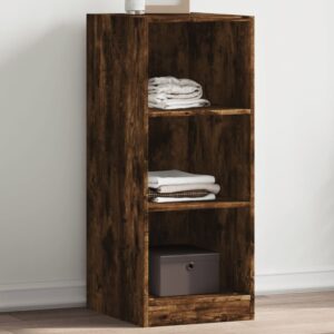 vidaXL tøjskab 48x41x102 cm konstrueret træ røget egetræsfarve