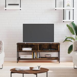 vidaXL tv-bord 100x35x45 cm konstrueret træ røget egetræsfarve