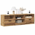 vidaXL tv-bord 150x33,5x45 cm konstrueret træ kunsteg