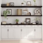 vidaXL væghylde 200x40x(2-6) cm behandlet massivt egetræ mørkebrun - Kategori: Egetræshylder til hjemmet 4 vidaXL væghylde 200x40x(2-6) cm behandlet massivt egetræ mørkebrun