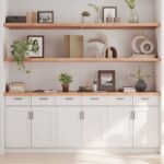 vidaXL væghylde 200x60x(2-4) cm behandlet massivt egetræ lysebrun - Kategori: Egetræshylder til hjemmet 4 vidaXL væghylde 200x60x(2-4) cm behandlet massivt egetræ lysebrun