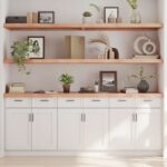 vidaXL væghylde 200x60x(2-6) cm behandlet massivt egetræ lysebrun - Kategori: Egetræshylder til hjemmet 4 vidaXL væghylde 200x60x(2-6) cm behandlet massivt egetræ lysebrun