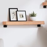 vidaXL væghylde 60x10x6 cm behandlet massivt egetræ lysebrun - Kategori: Egetræshylder til hjemmet 4 vidaXL væghylde 60x10x6 cm behandlet massivt egetræ lysebrun