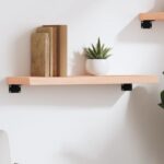 vidaXL væghylde 60x20x4 cm ubehandlet massivt egetræ - Kategori: Egetræshylder til hjemmet 4 vidaXL væghylde 60x20x4 cm ubehandlet massivt egetræ