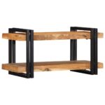 vidaXL væghylde 70x33x35 cm massivt akacietræ - Kategori: Stilfulde svævehylder 4 vidaXL væghylde 70x33x35 cm massivt akacietræ