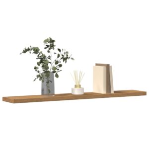 vidaXL væghylder 4 stk. 60x20x1,5 cm konstrueret træ kunsteg