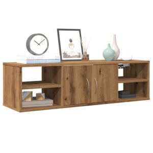 vidaXL vægskab 101x30x29 cm konstrueret træ kunsteg