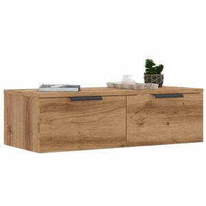 vidaXL vægskab 68x30x20 cm konstrueret træ kunsteg