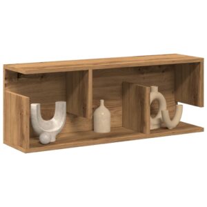 vidaXL vægskab 80x20x30 cm konstrueret træ kunsteg